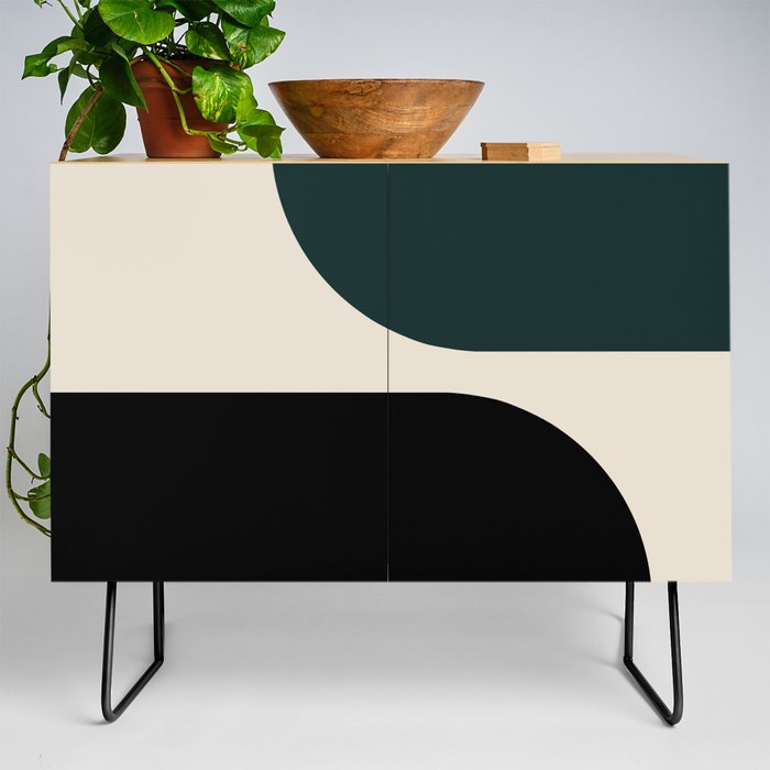 Modern Minimal Arch Abstract LXXXIV Credenza