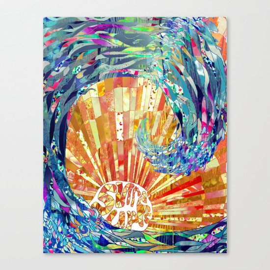 Surfs Up Canvas Print