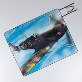 Spitfire Poland Sq. Picnic Blanket