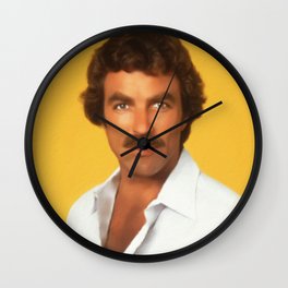 Tom Selleck, Actor Wall Clock