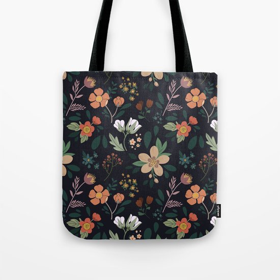 Floral Tote Bag