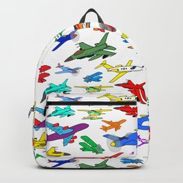 Colorful Airplanes Backpack