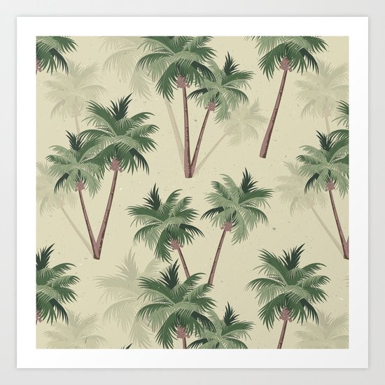 Palm Trees Art Print