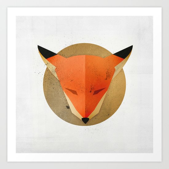 Fox Art Print