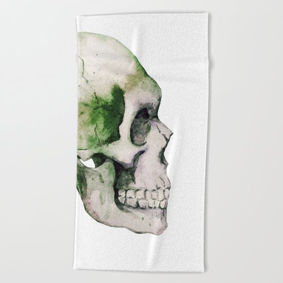 Skull 06 Beach Towel