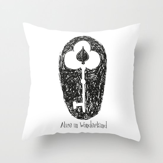 Alice II Throw Pillow