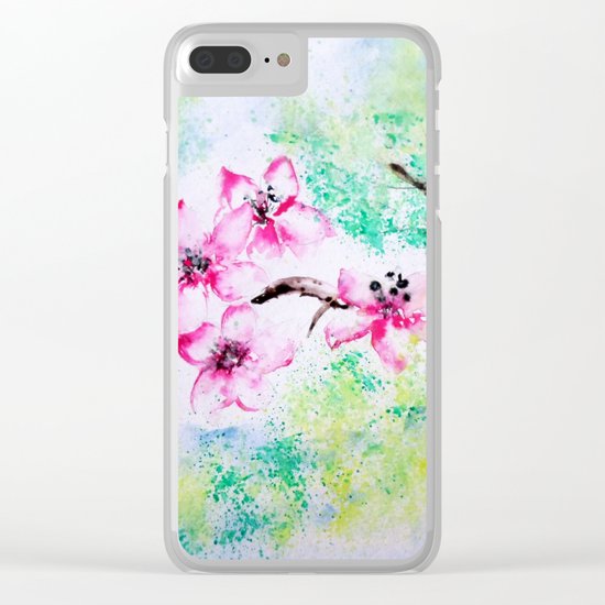 Blossom Clear iPhone Case