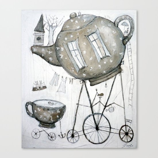 tea house Canvas Print