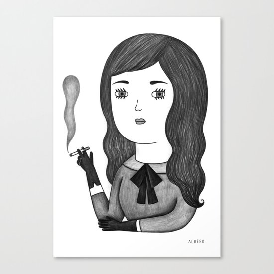 Priscilla Canvas Print