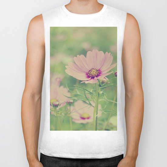 Summer's Blush Biker Tank