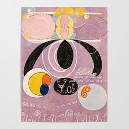The Ten Largest, Group IV, No.6 by Hilma af Klint Poster