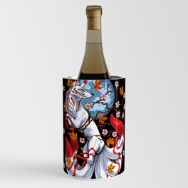 Japanese Fox Kitsune Wine Chiller