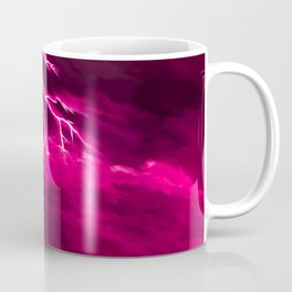 Pink lighting strike Coffee Mug