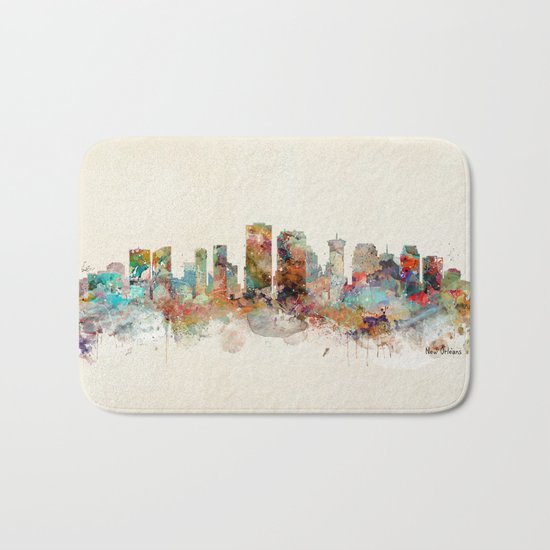 new orleans louisiana Bath Mat