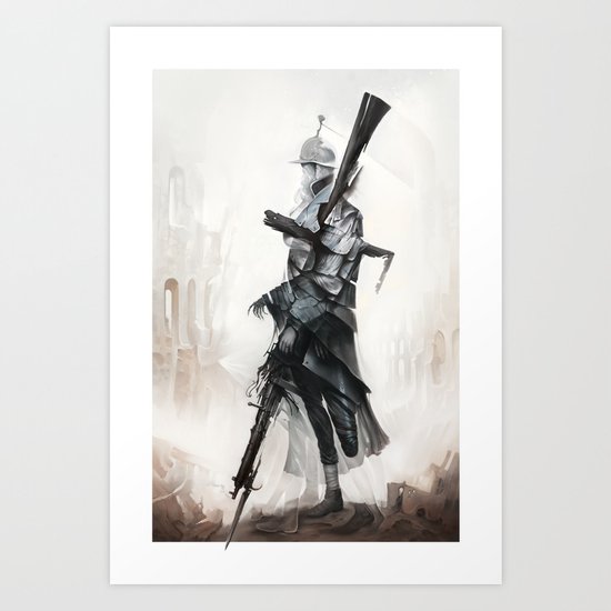 Apparition of War Art Print