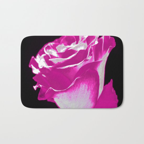 Colorful Rose F Bath Mat