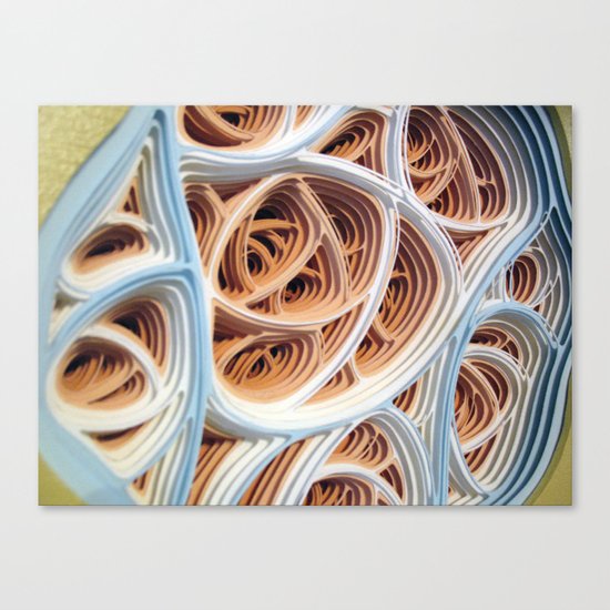 Diddle Daddlation (detail) Canvas Print