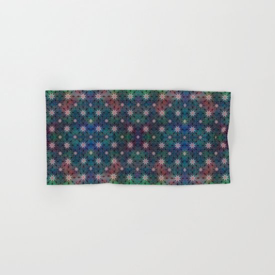 Water Lily Pattern Hand & Bath Towel