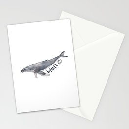 Whale Hello There Stationery Cards