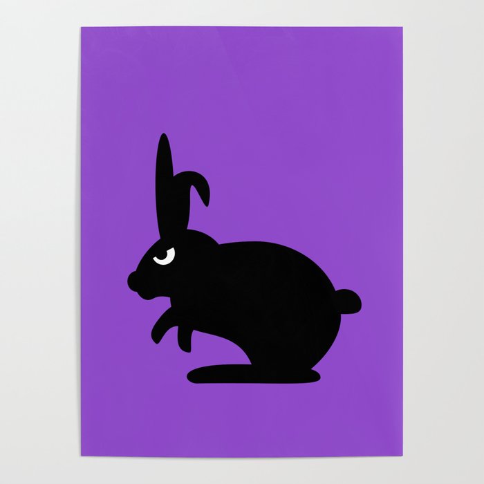 Angry Animals: Bunny Poster