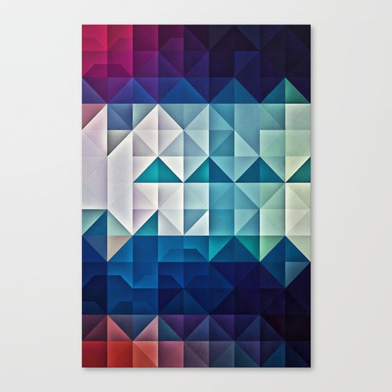 cool palette Canvas Print