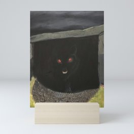 The Black Hound Mini Art Print