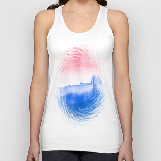 Blue Tide Unisex Tank Top