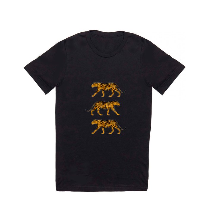 Tigers (Dark Green and Marigold) T Shirt