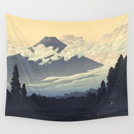 Hasui Kawase, Mount Fuji Seen From Susono - Vintage Japanese Woodblock Print Art Wall Tapestry