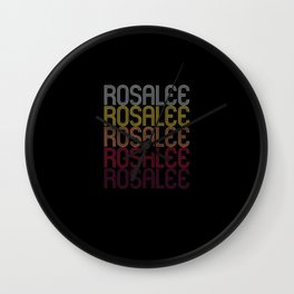 Rosalee Name Gift Personalized First Name Wall Clock