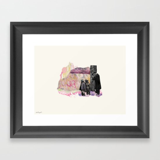 Lesson Learned Framed Art Print