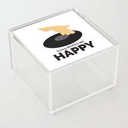 DJing Makes Me Happy Acrylic Box