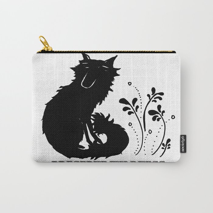 Preserve Wildness in Self & Surroundings Wild Fox Carry-All Pouch