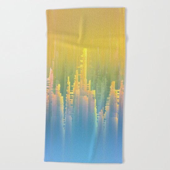 Reversible Space / Imagiary Cities 19-02-17 Beach Towel