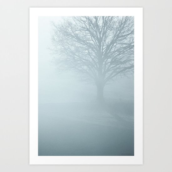Tree / Winter Silence Art Print