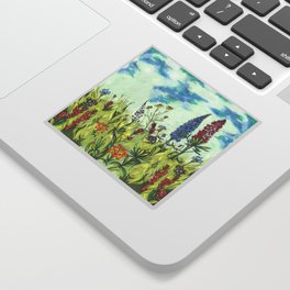 Sapphorica Creations- Woodland + Wildflower- Wildflower Field  Sticker