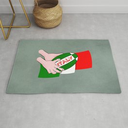 Rugby Italy Rug
