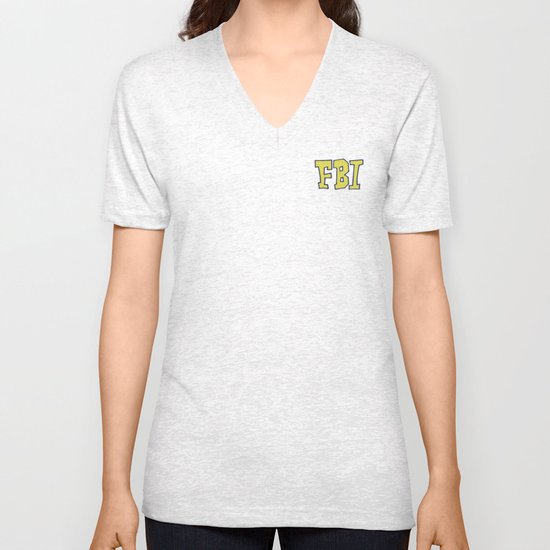 FBI Unisex V-Neck