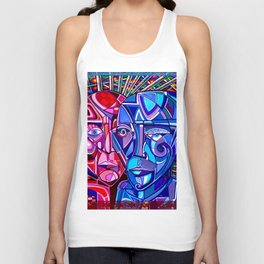 Colorful Point of View Unisex Tank Top