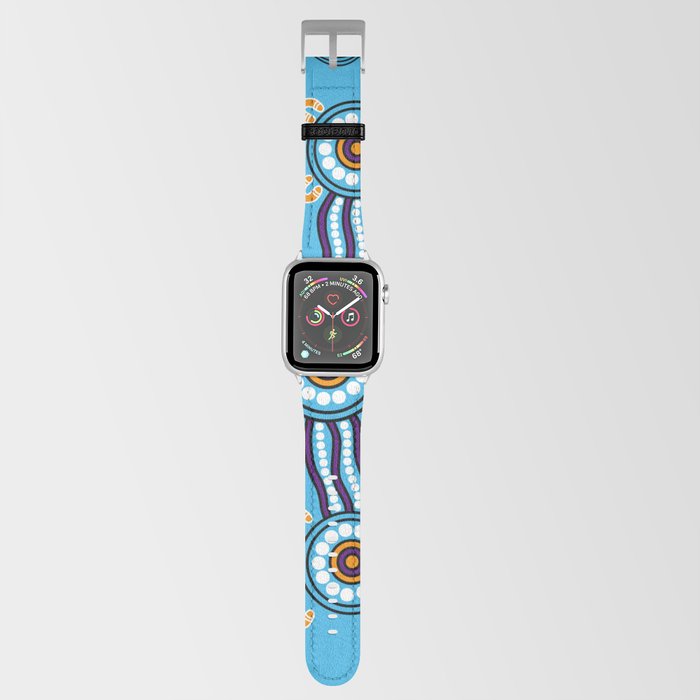 Authentic Aboriginal Art -  Apple Watch Band
