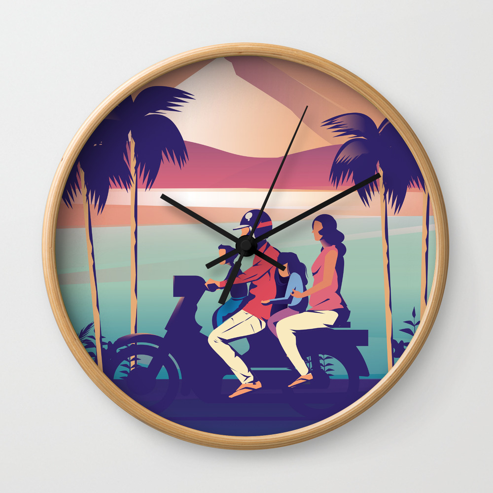 Indonesia Vintage Travel Poster Home Living Wall Decor
