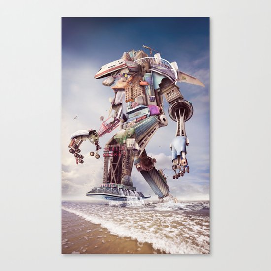 Sasquatch Reborn Canvas Print