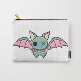 Retro Bat Art Carry-All Pouch
