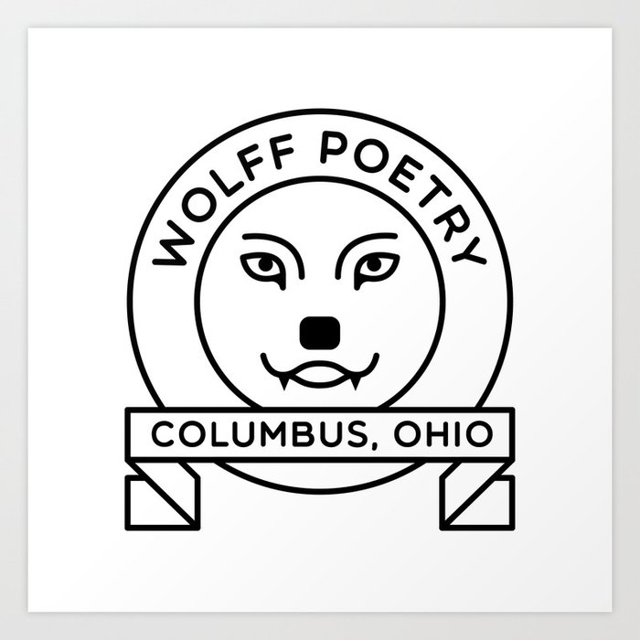 Wolff Poetry - Columbus, OH Art Print