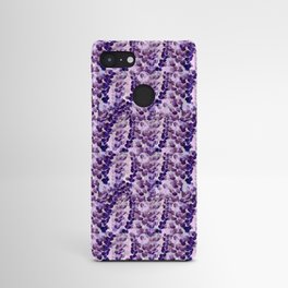 purple leaves Android Case