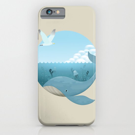Whale & Seagull (US and THEM) iPhone & iPod Case