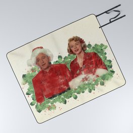 Bob & Betty (White Christmas) Picnic Blanket