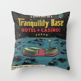 Tranquility Base Throw Pillow