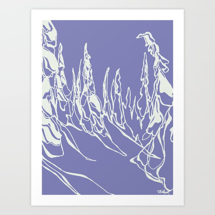 Ghost Trees :: II Art Print