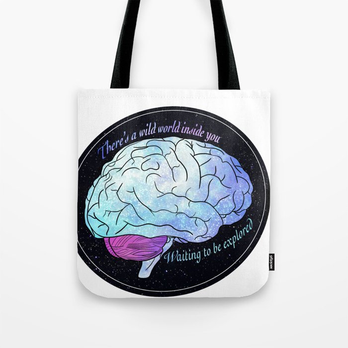 Galaxy Brain | Neuroscience Art  Tote Bag